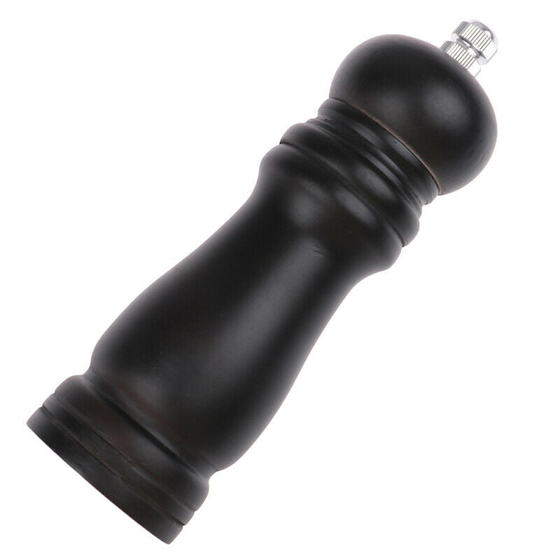 Salt And Pepper Grinder Hand Movement Oak Wood Pepper Mill Kitchen cooking tBDA