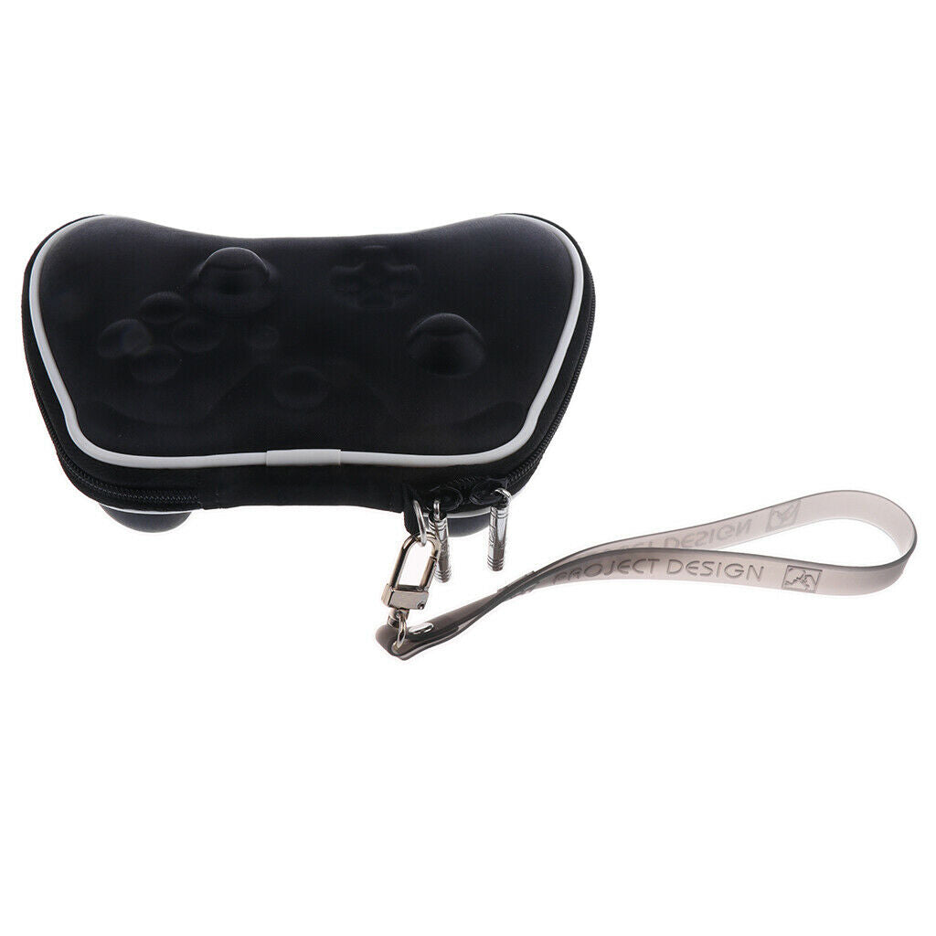 Waterproof EVA Zipper Case Storage Bag W/Wrist for   One Controller Black