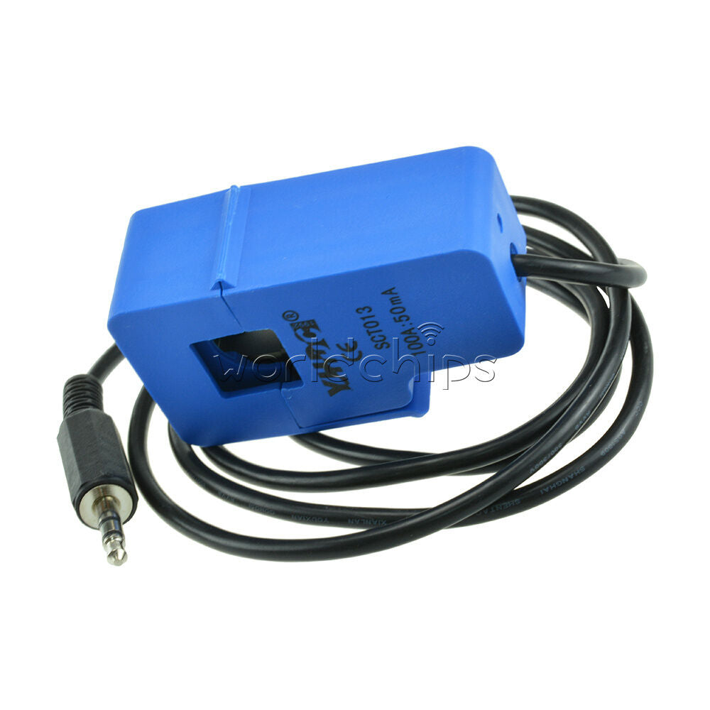 Non-invasive AC Sensor Split 0-100A Core Current Transformer SCT-013-000