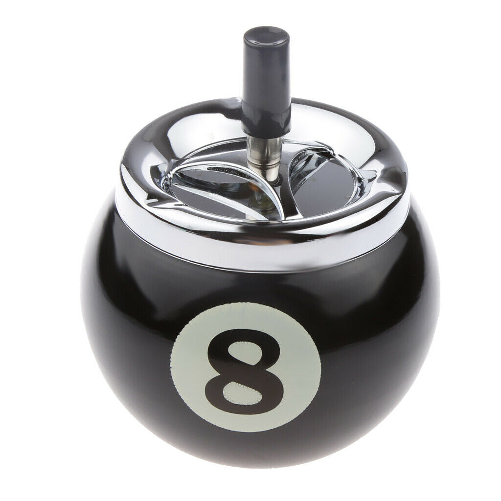 Collectible Gift Aluminum Pool Billiard Ball Ashtray no base