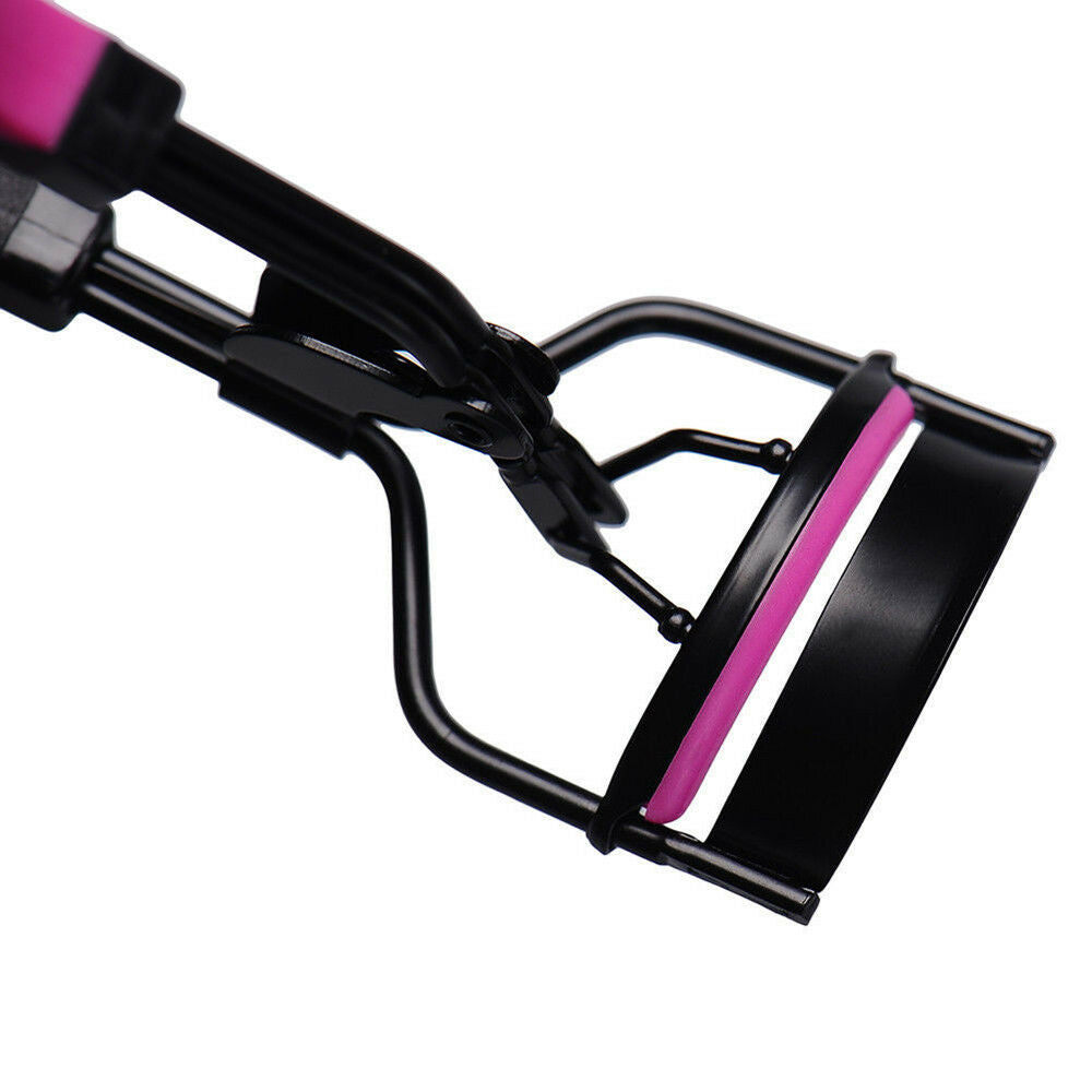 Handle Eyelash Curler Clip Eye Curling Proffessional Beauty Makeup Tool Cosmetic