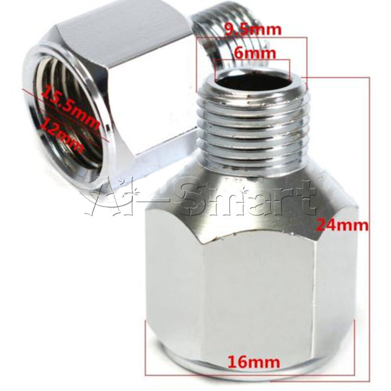1/4'' BSP Female to 1/8'' BSP Male Airbrush Hose Fitting Adaptor Connector