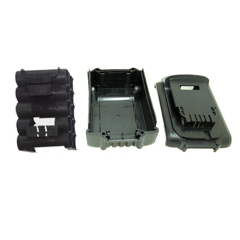 for Dewalt 20V Li-Ion Battery Replacement Plastic Case Kit,DCB200 DCB180 DCB18D2