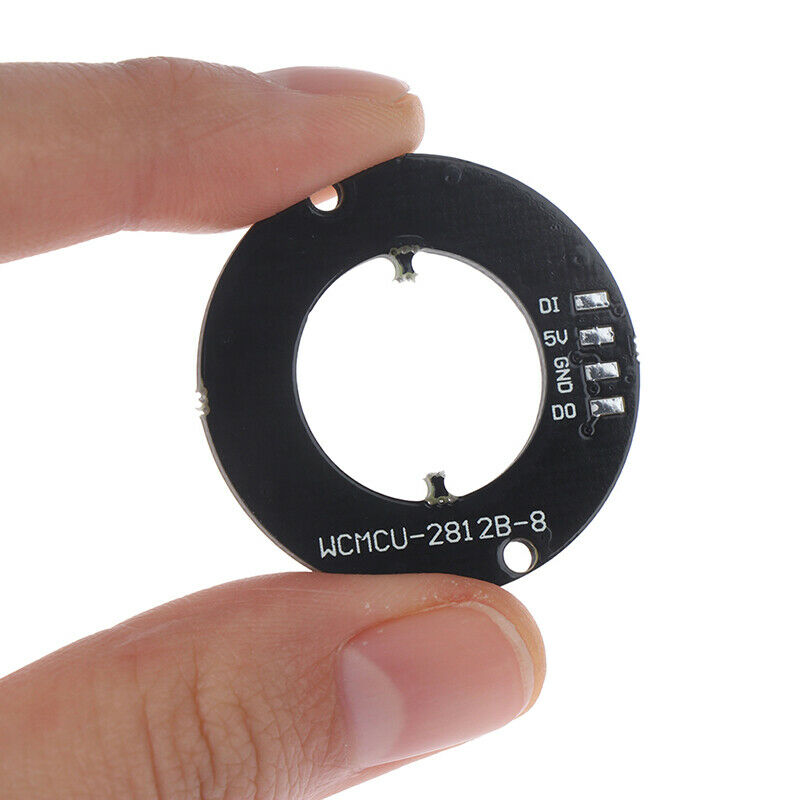 RGB LED Ring 8Bits LEDs WS2812 5050 RGB LED Ring Lamp With Integrated DriYUY1