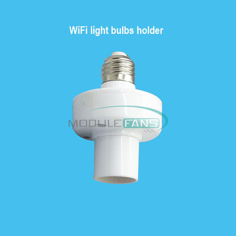 Sonoff E27 Slampher WiFi 433MHz Wireless Smart Switch Module Light Holder