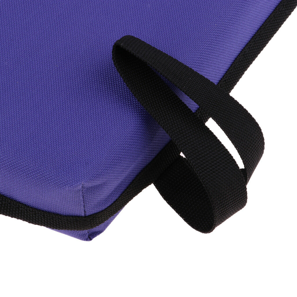 Outdoor Hiking Camping Stadium Seat Cushion Pad Mat for Beach Chair Purple