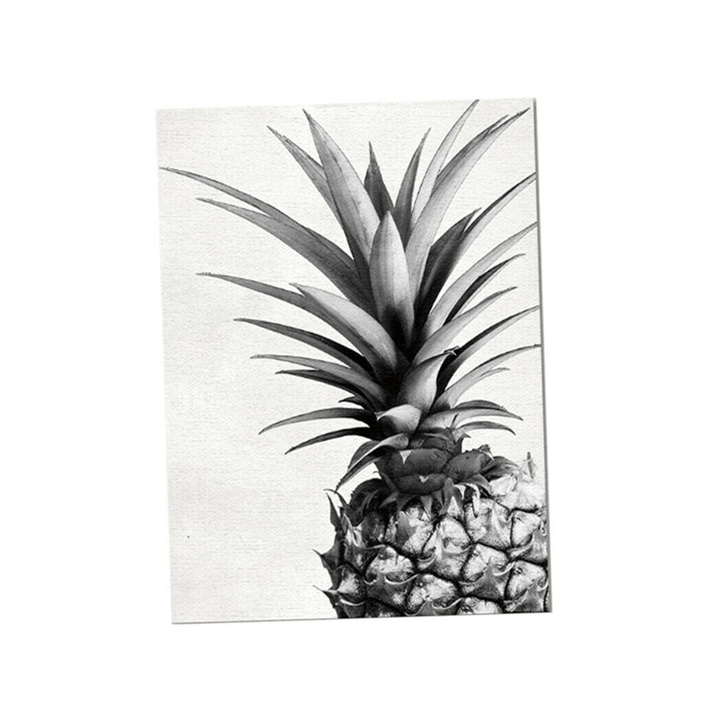 Modern Pineapple Canvas Oil Painting Picture Background Wall Decor Poster S