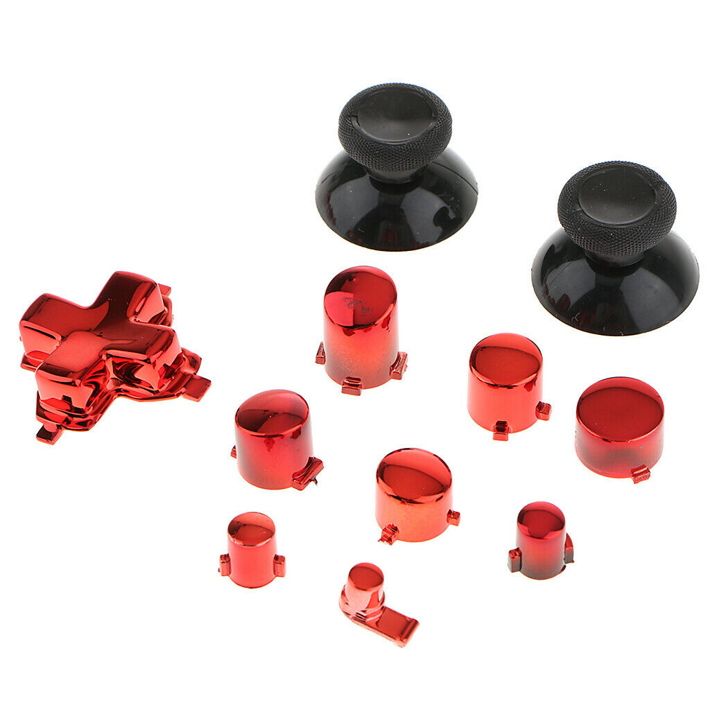 2 X Thumbstick Analog Stick  ABXY Button Set for  One S Controller