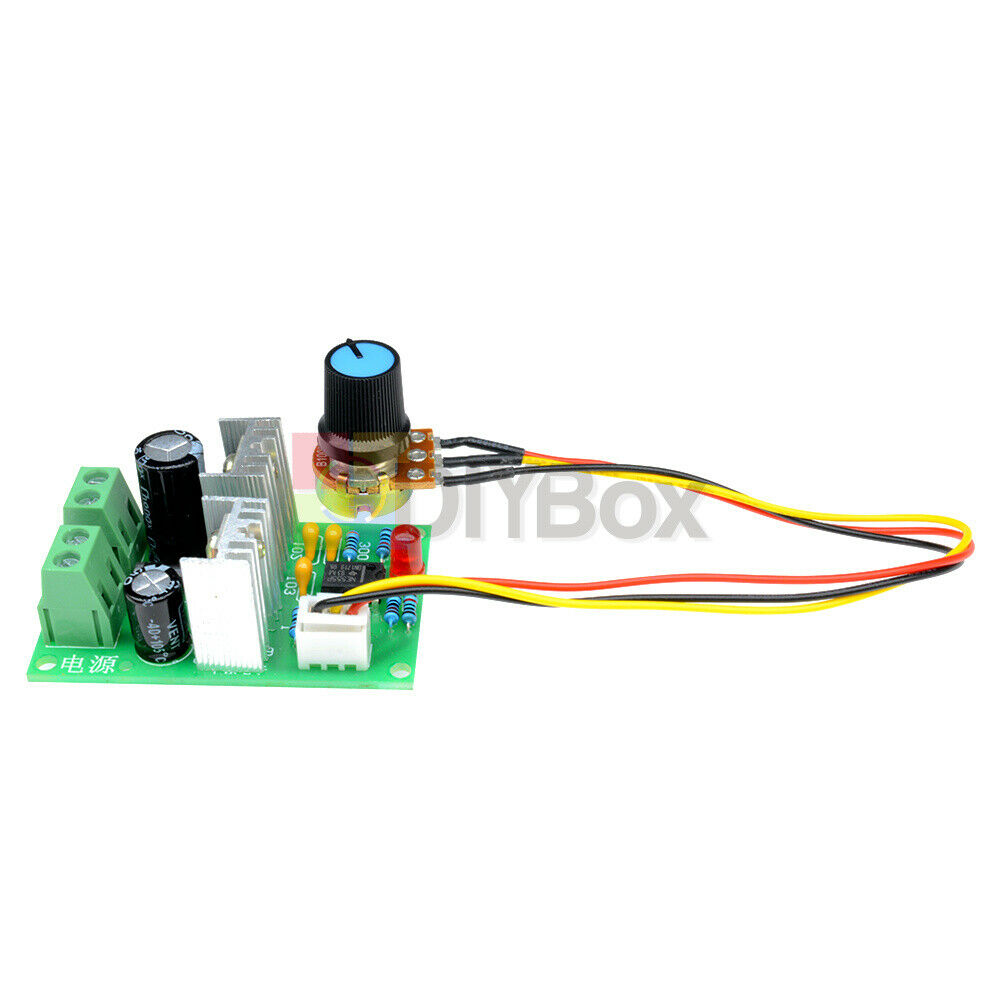 5Pcs DC12-36V Pulse Width PWM Motor Speed Regulator Controller Switch 12V 24V 3A