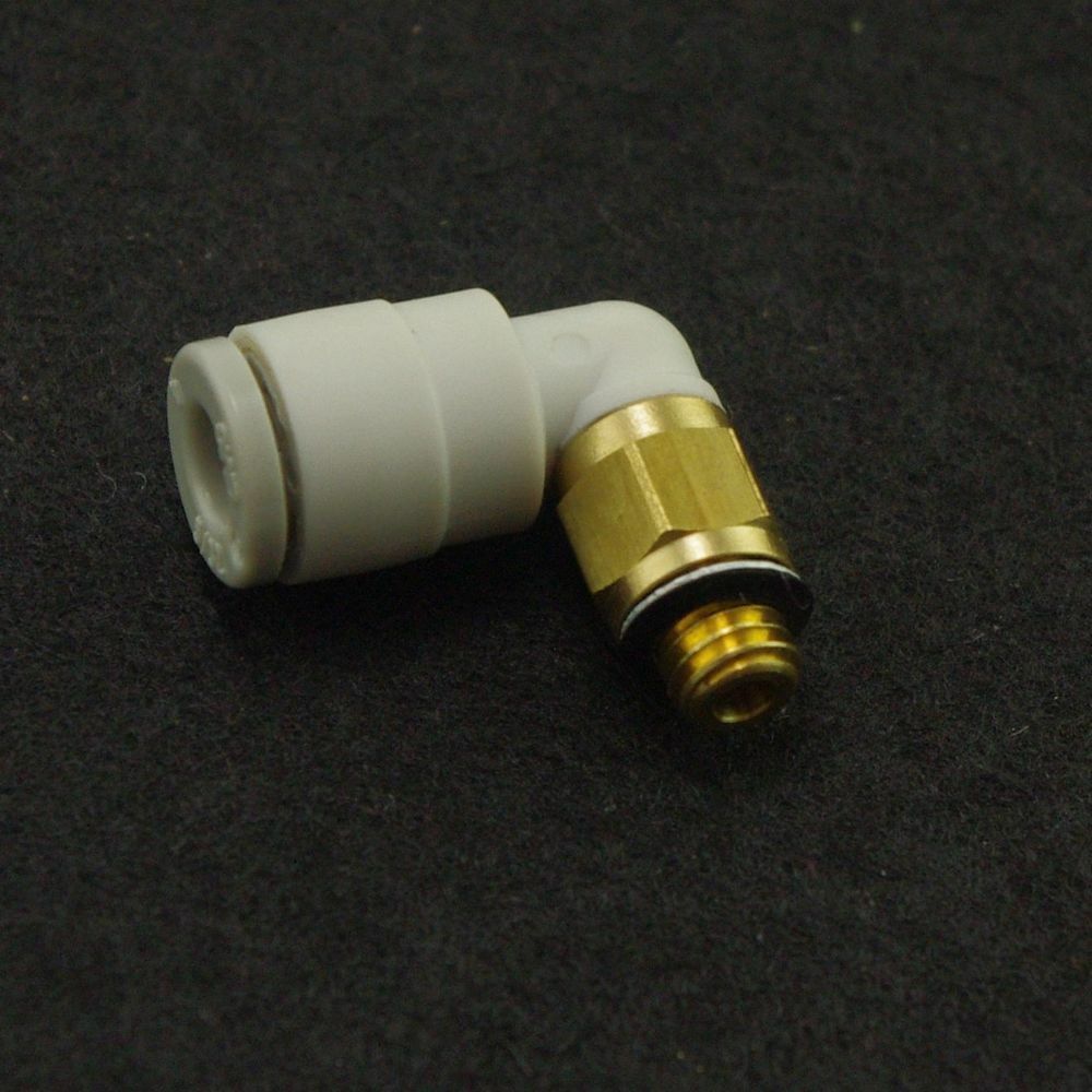 LOT5 Push In Connector Elbow Union 8mm-3/8” thread Replace SMC KQ2L08-03S