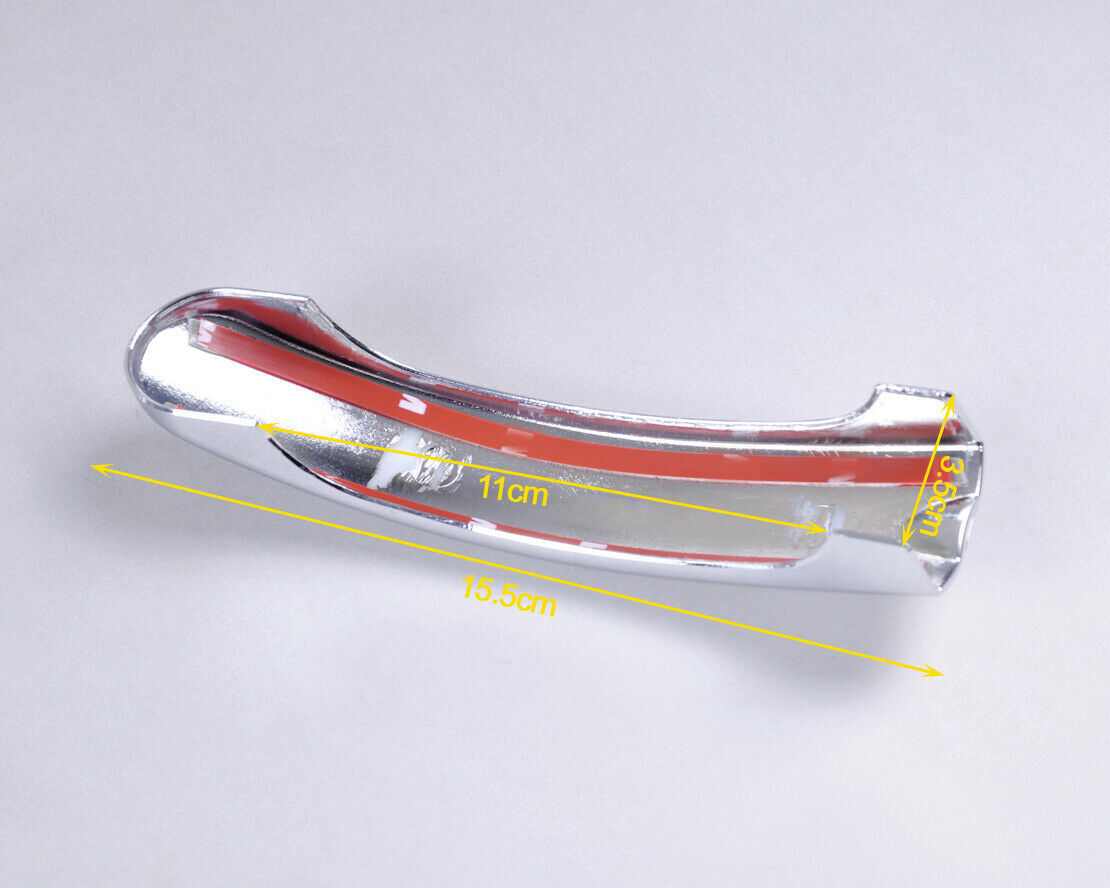 1x Chrome Door Handle Cover Trim Fit for VW Jetta MK5 GOLF GTI 2006-2010 An