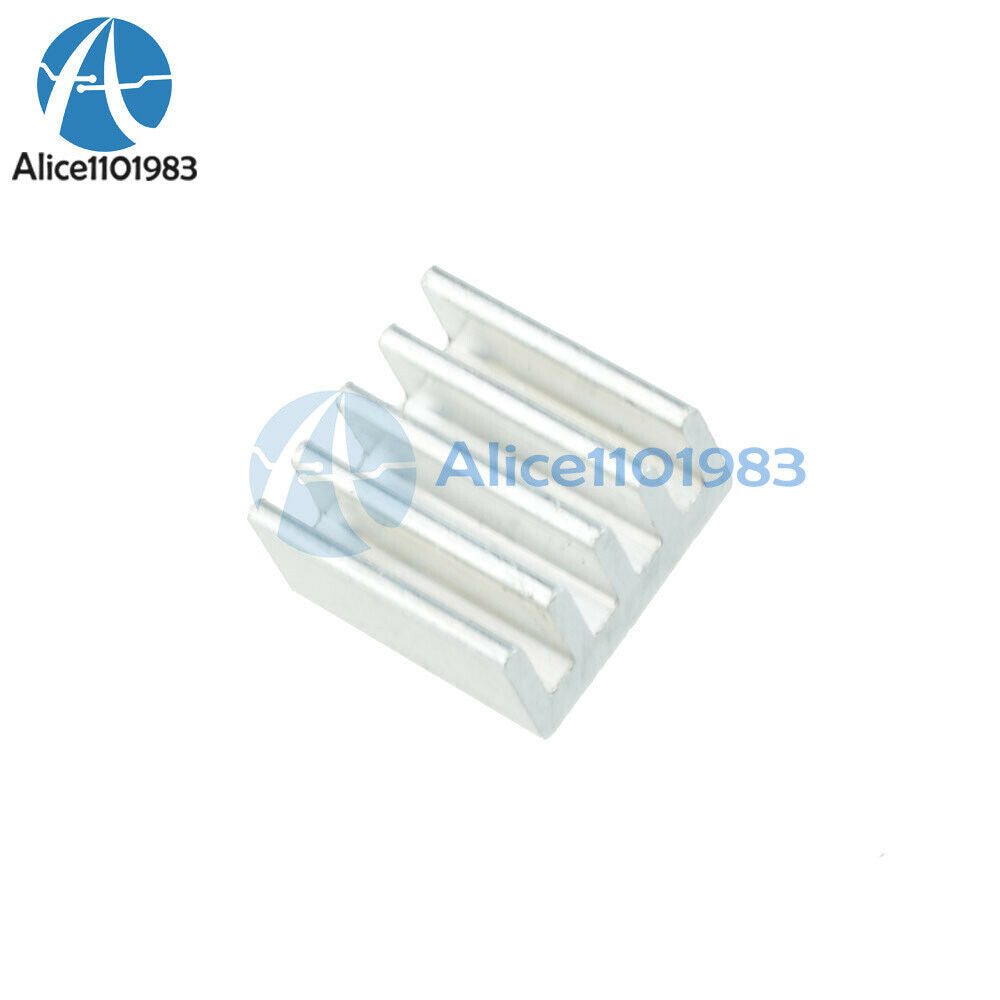 10PCS Aluminum 8.8x8.8x5MM Heat Sink for StepStick A4988 Chip IC LED Power IC