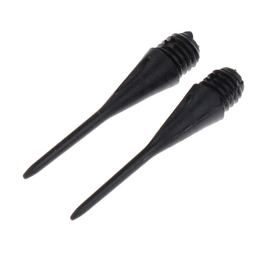 100 Pcs Plastic 33mm 2BA Replacement Soft Tips For Electronic Darts - Indoor