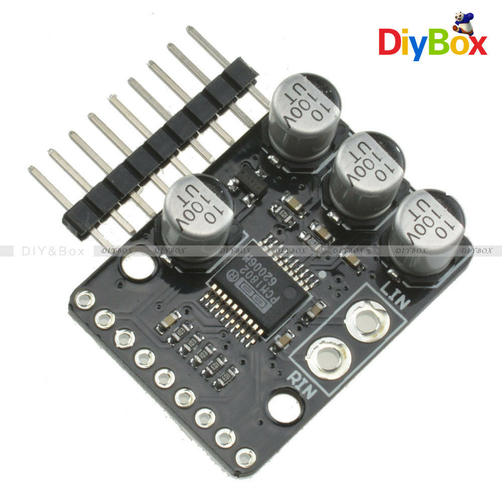 PCM1802 Audio Stereo A/D Converter ADC Decoder 24bit Amplifier Player Board