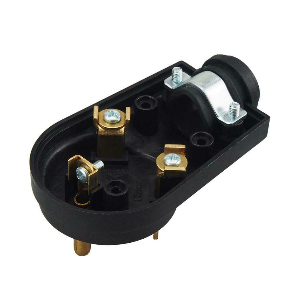 Electric Male Plug With Resistant Swing Lock Nema TT-30P 30A 125V