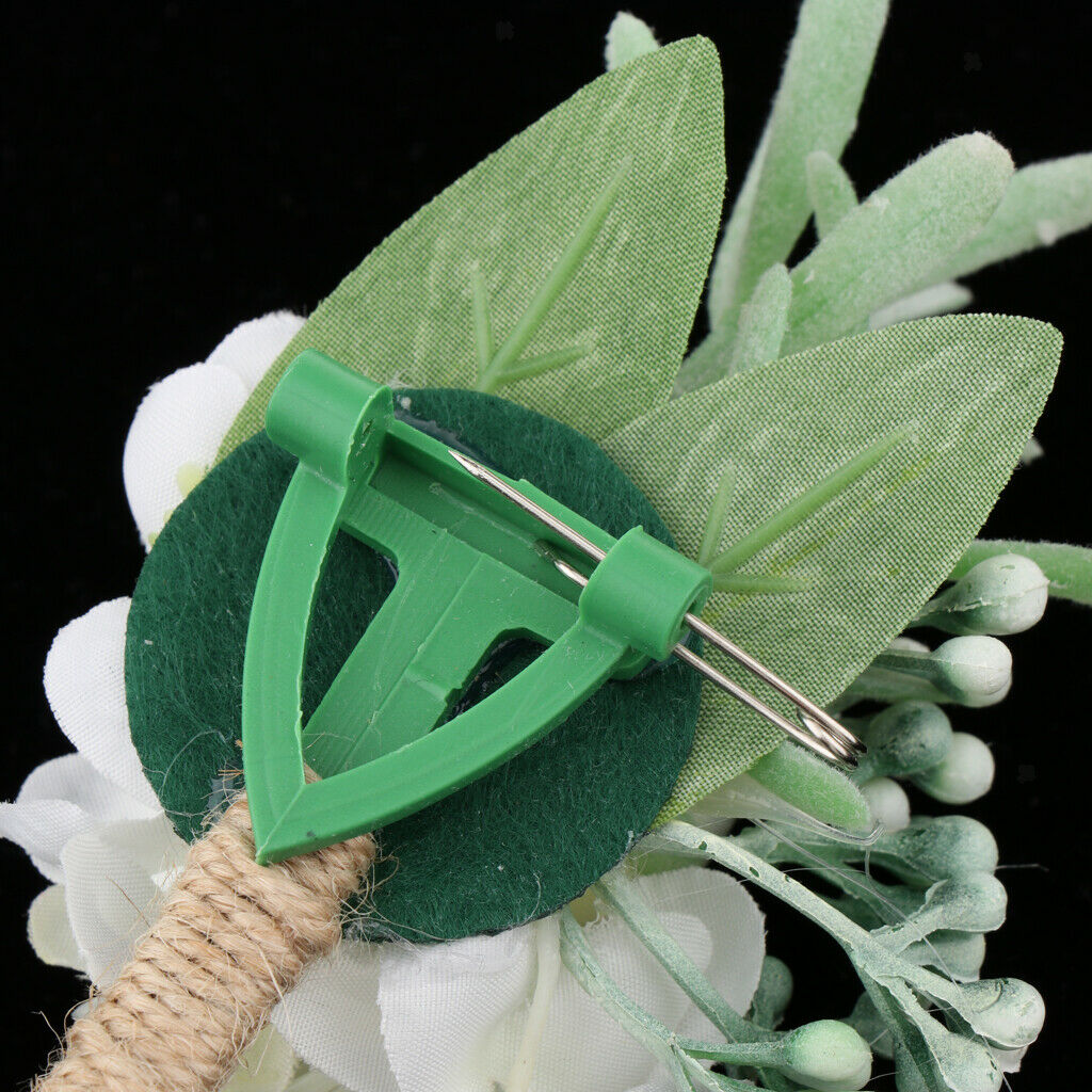 Wedding Artificial Corsage Bridal Groom Wedding Party Supplies C