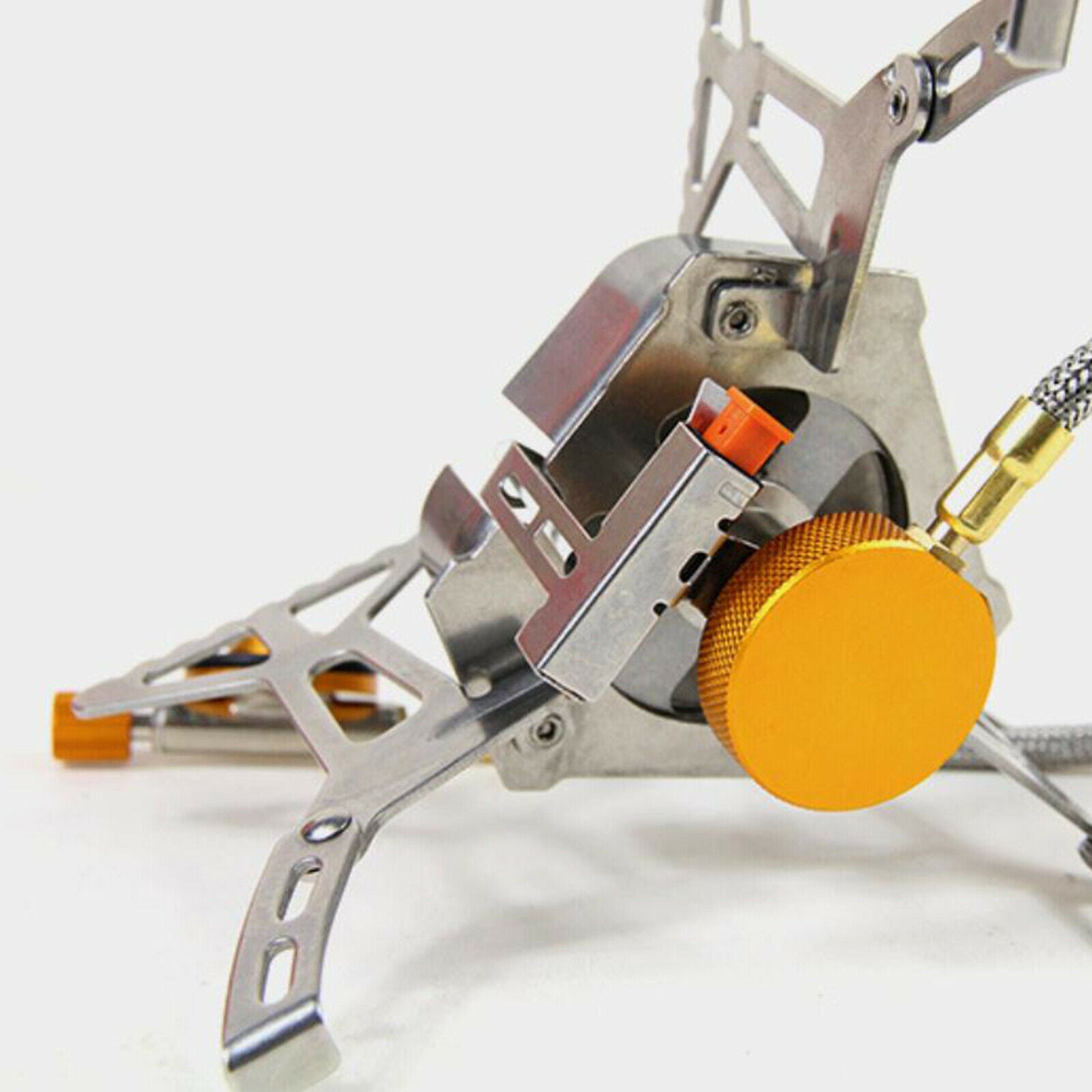 Windproof Camping Gas Stove Burner for Outdoor Backpacking Hiking BBQ Picnic