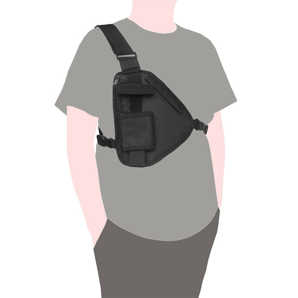Lightweight Shoulder Chest Crossbody Bag Daypack Rucksack for Camping Travel