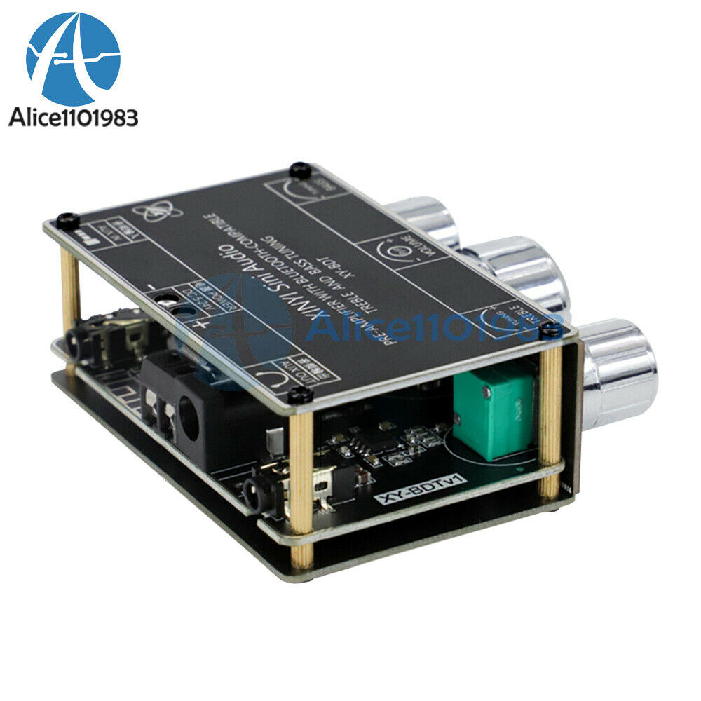 Bluetooth Audio Decoder Board 2 CH Stereo High Low Tone Pre-stage Tuning Module