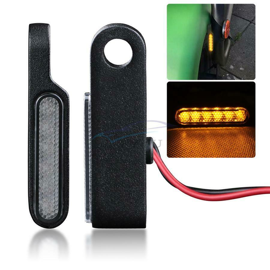 2PCS Aluminum Motorcycle Amber LED MINI Turn Signal Light Waterproof Universal
