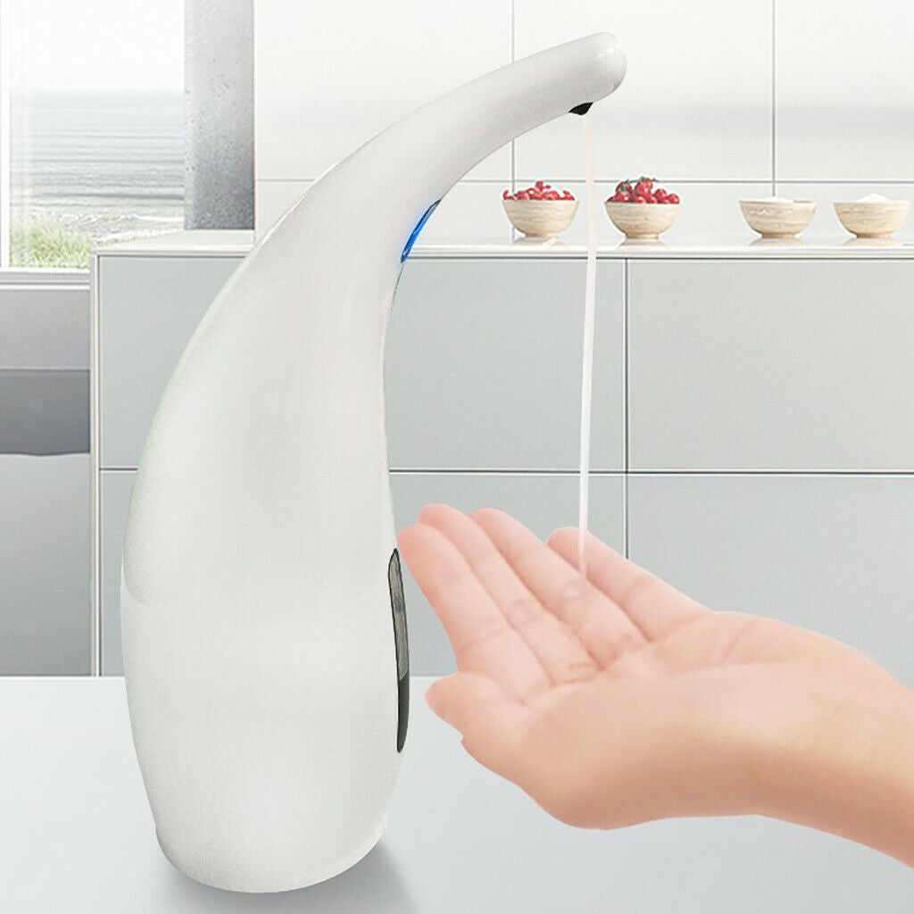 2x 300ML Touchless Hands-Free Auto Soap Dispenser for Home Office Hotel
