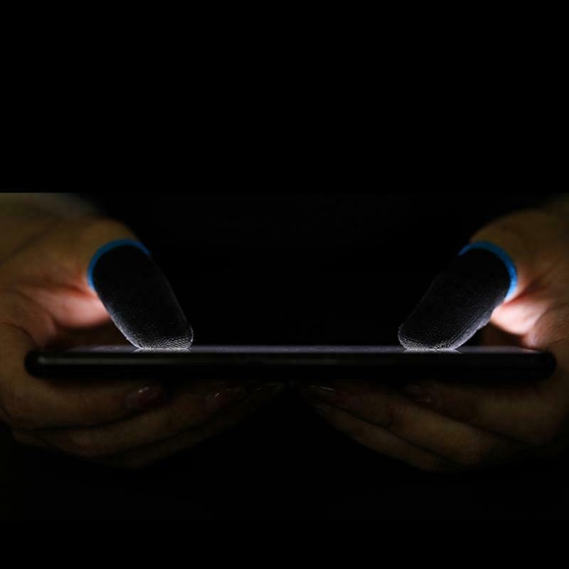 Gaming Finger Sleeve Touchscreen Finger Sleeves for Mobile Phone Tablet Devices