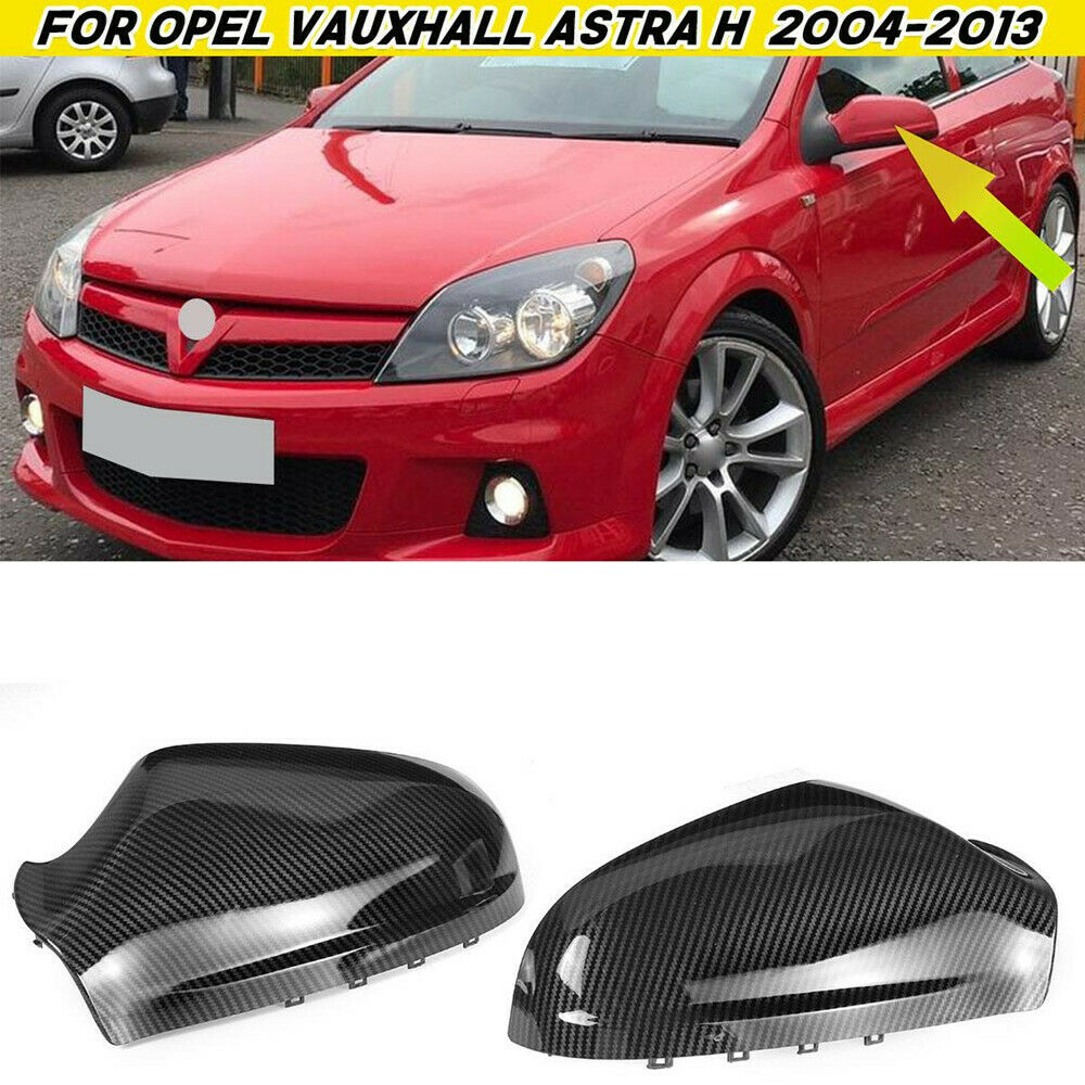 For Opel Vauxhall Astra H 2004-2013 Car Side Door Wing Rear View Mirror Cover