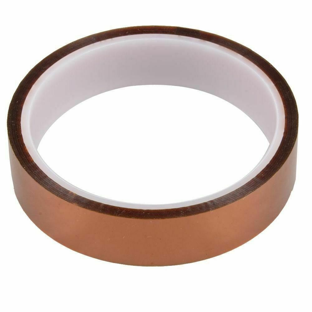 20mm 2cm X 30M 100ft Kapton Tape High Temperature Heat Resistant Polyimide UK L