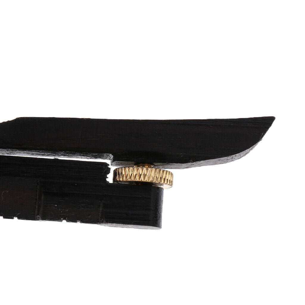 Adjustable Ebony Wood Mandolin Bridge Great Replacement
