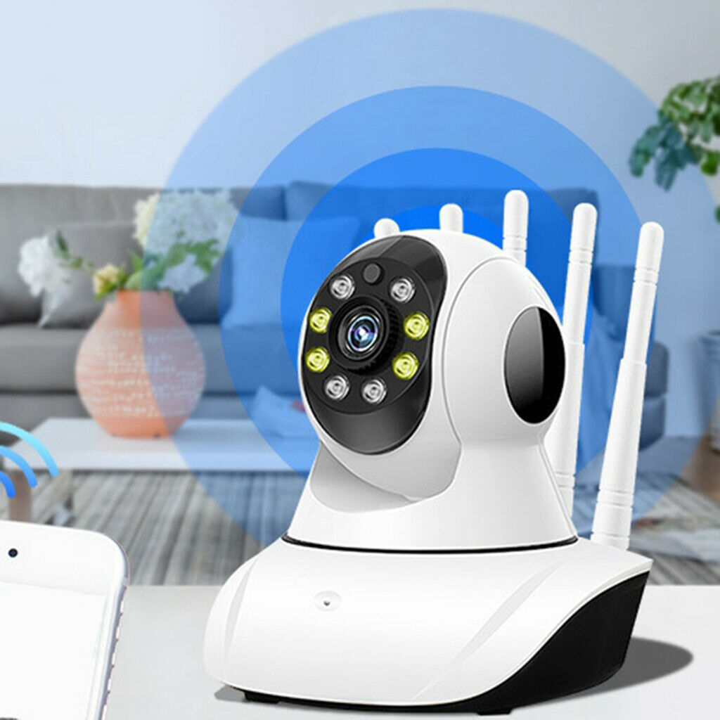 1080P Wireless IP Camera Pan Tilt 2MP Dome Indoor Five-antenna Super Signal CCTV