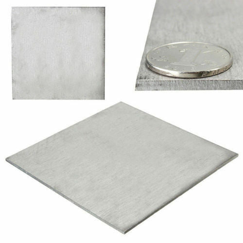 TC4 GR5 Titanium Metal Plate 2mm x220mm x220mm Titan Sheet
