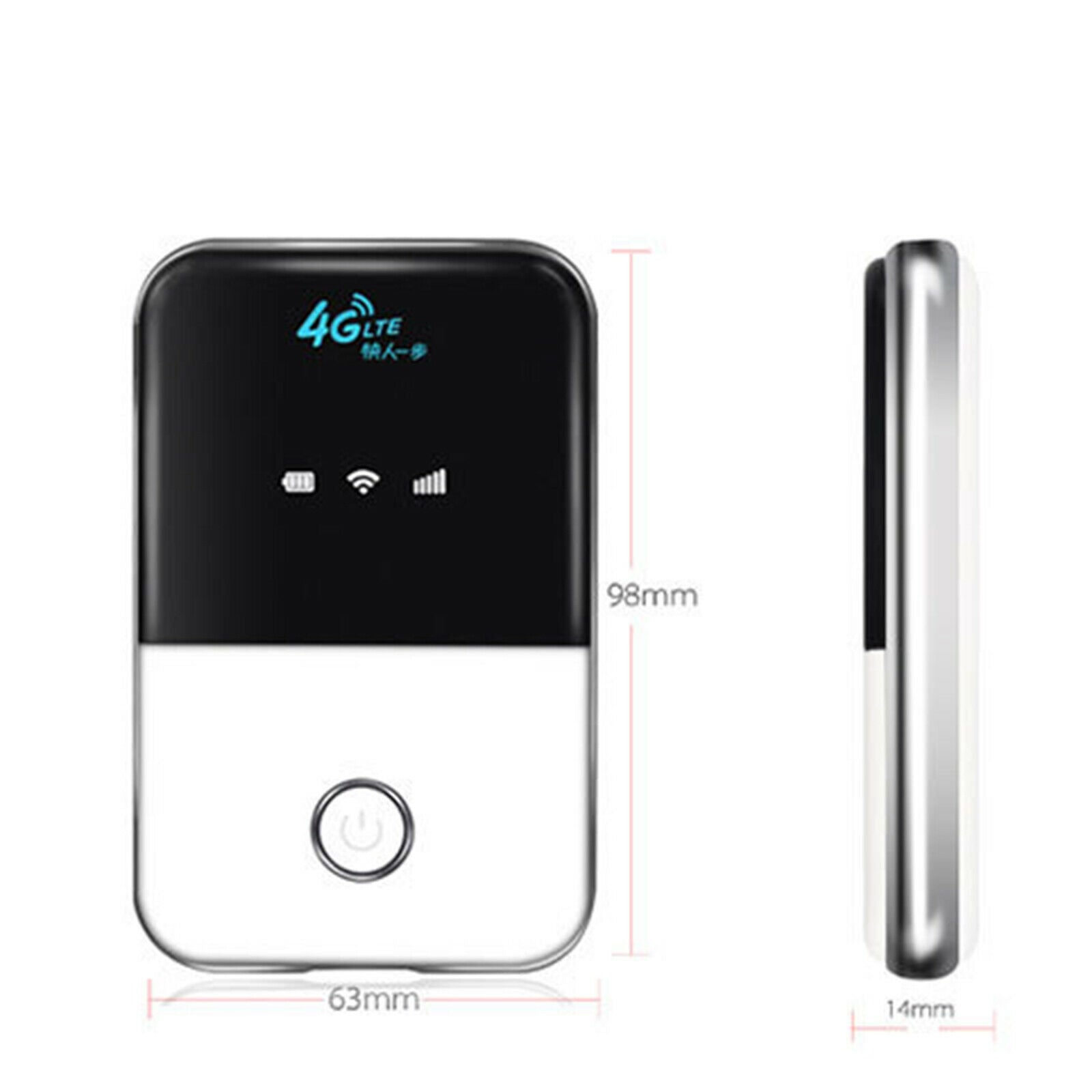 Wireless Portable Unlocked 4G Wifi Router LTE Mobiles Hotspot SIM Card Slot
