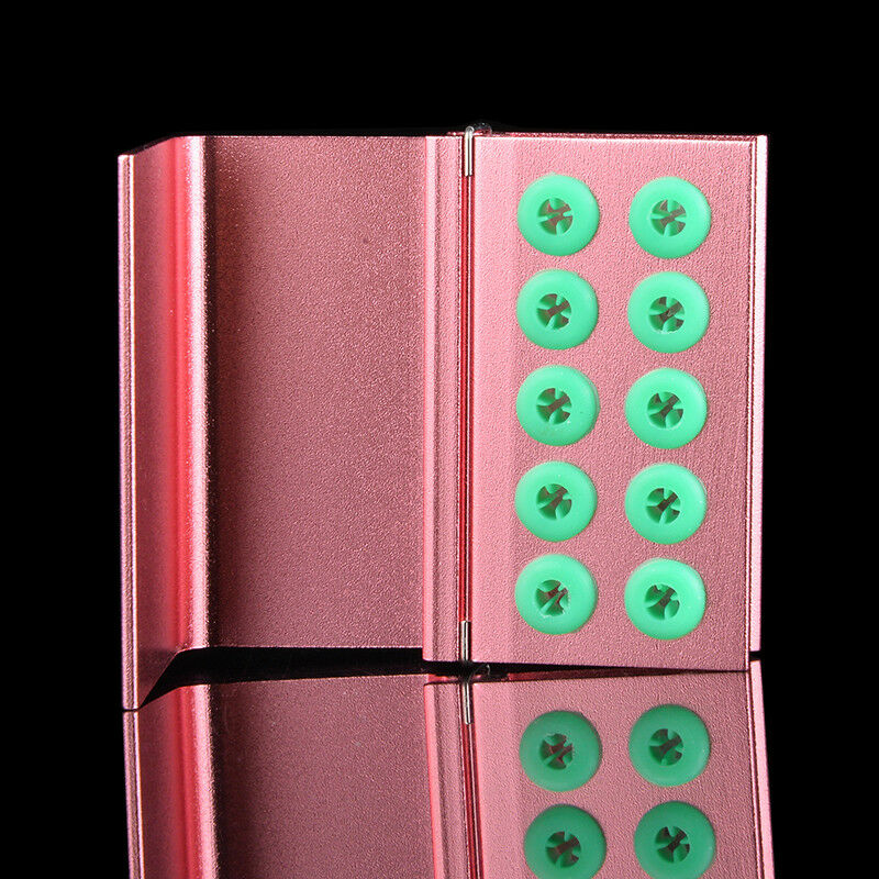 10 X Dental RA FG Burs Disinfection Autoclave Holder Block High/Low Handpiece