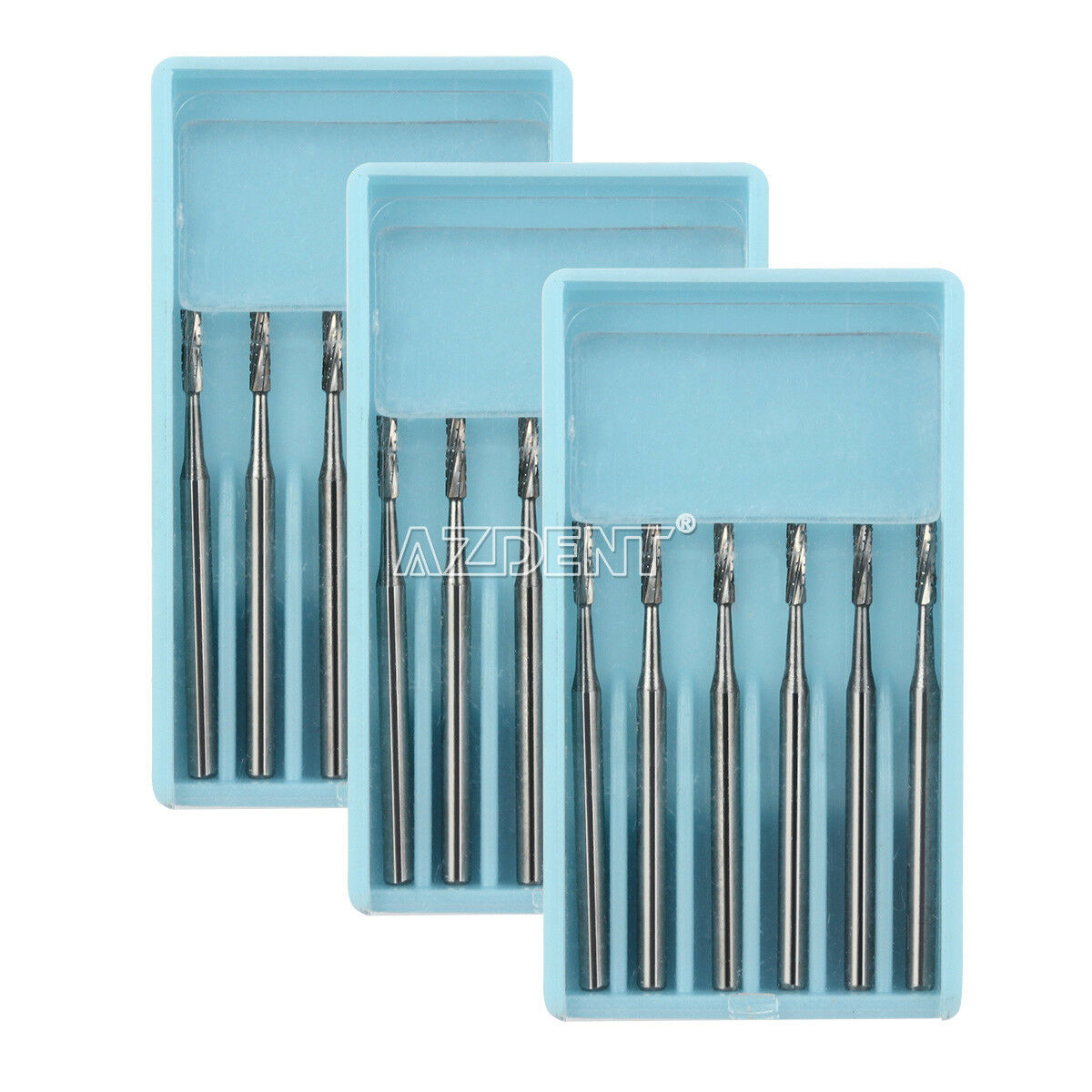 5 X Dental Surgical Carbide Handpiece Burs Drills 557 FGOS 25mm Tips FG-557XL