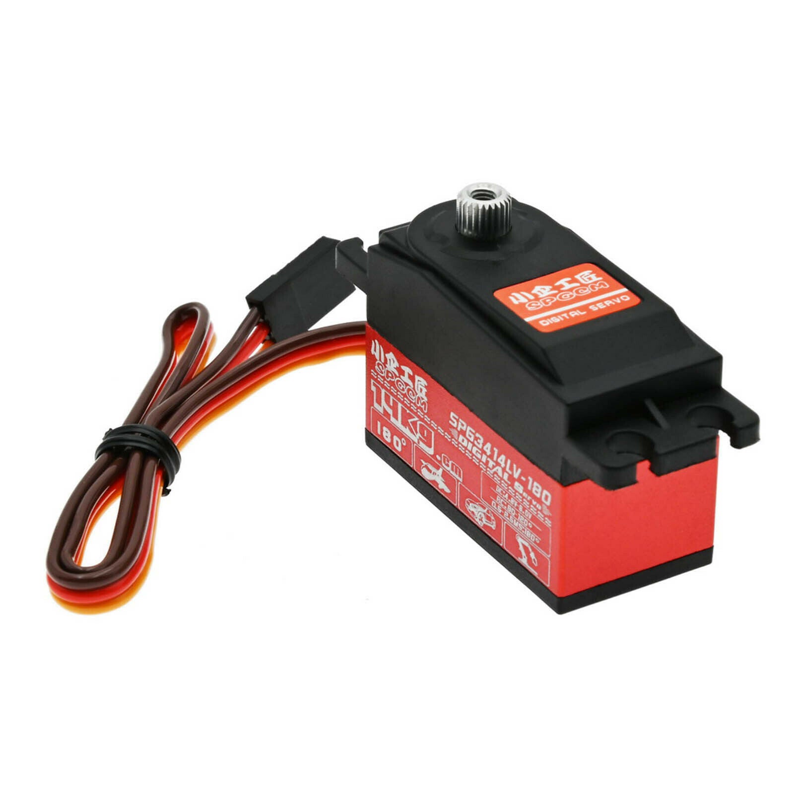 SPG3414LV 14KG Servo Motor for RC Buggy Trucks Fixed-wing Aircraft Accs