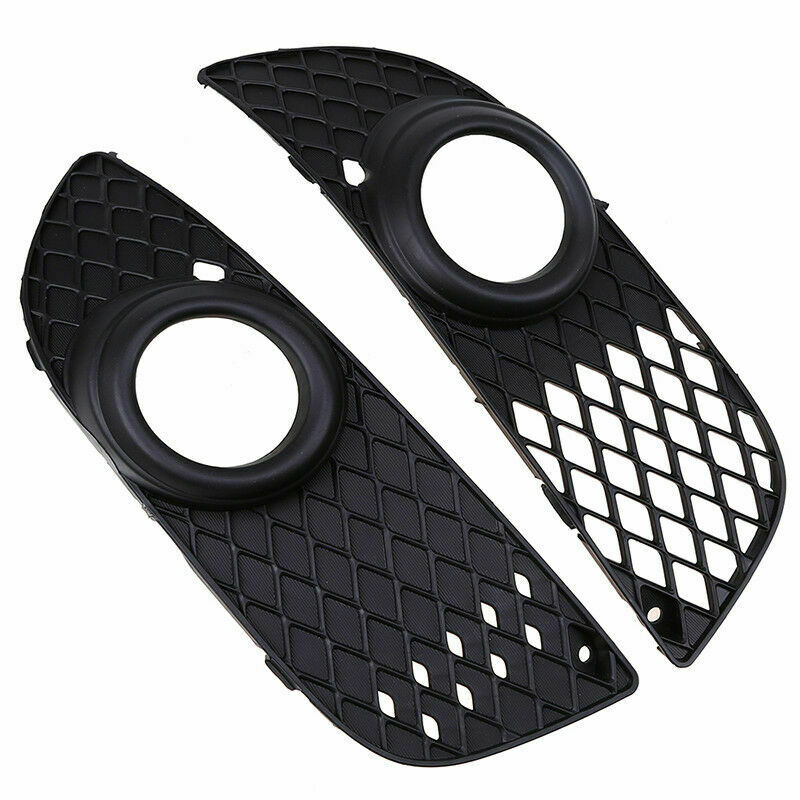Front Bumper Fog Light Grille Grill Cover Replace for Mitsubishi Lancer 08-14