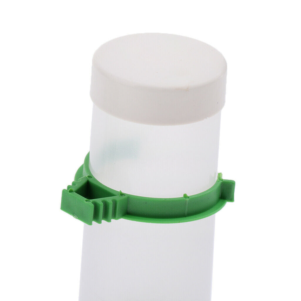 5PCS Bird Feeder Cage Hanging Dish Feeder Food Dispenser Drinker Supplies
