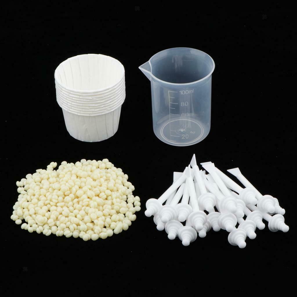 Quick Painless Nose Wax Kit Men's Nose Hair Removal Waxing Applicators Set