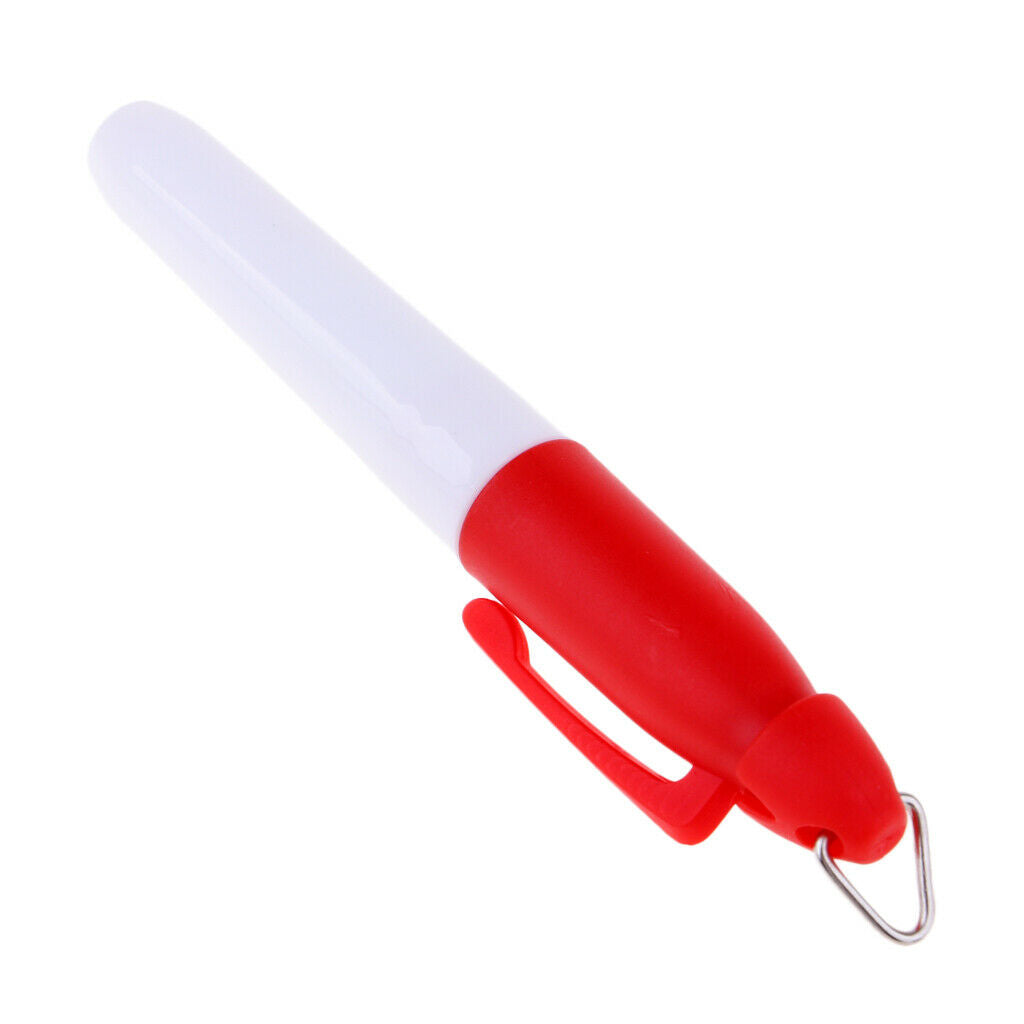 Prettyia Point Permanent Golf Ball Marker Pen Drawing Alignment Tool Red