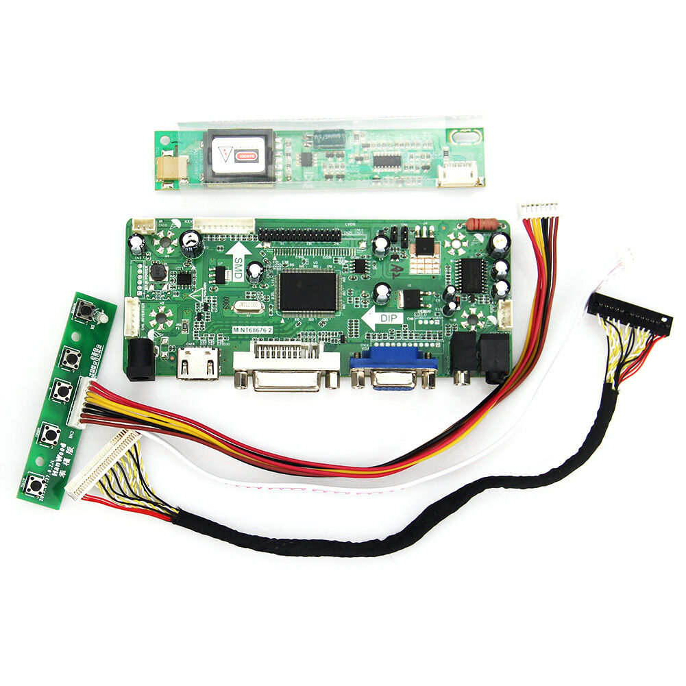 for LTN154X1-L02 LTN154AT01 1280x80015.4" Controller Board(HDMI+VGA+DVI+Audio)