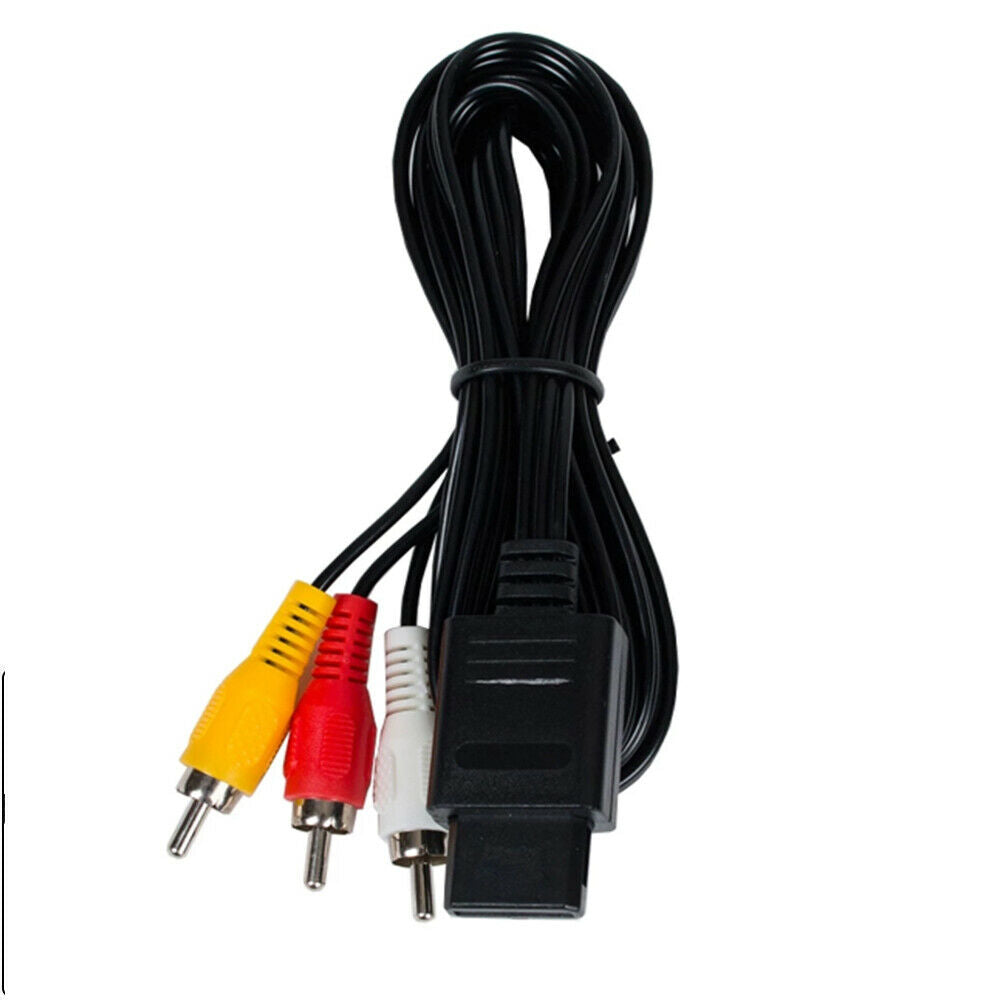 For Nintendo 64 Audio TV Video Cord AV Cable to RCA Super Nintendo GameCube N64
