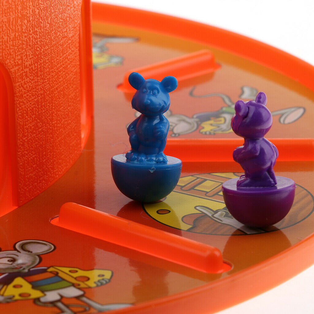 Cat and Mouse Eat Cheese Table Game Entertainment Parent-Child Interaction