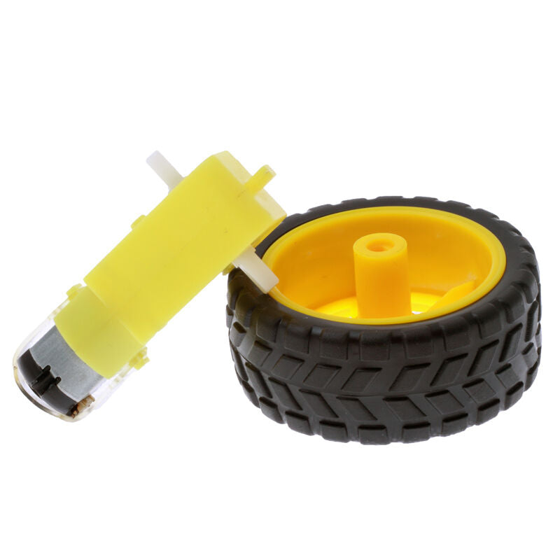 1Pcs 1:48 Plastic DC Drive Gear Motor Gearbox for Arduino Chassis Smart Car