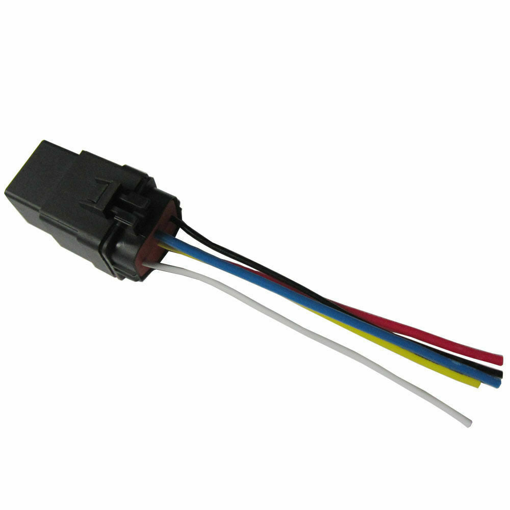Water Resistance Integrated Automobile Relays 12V 40A 5PIN AUTO Relay Socket