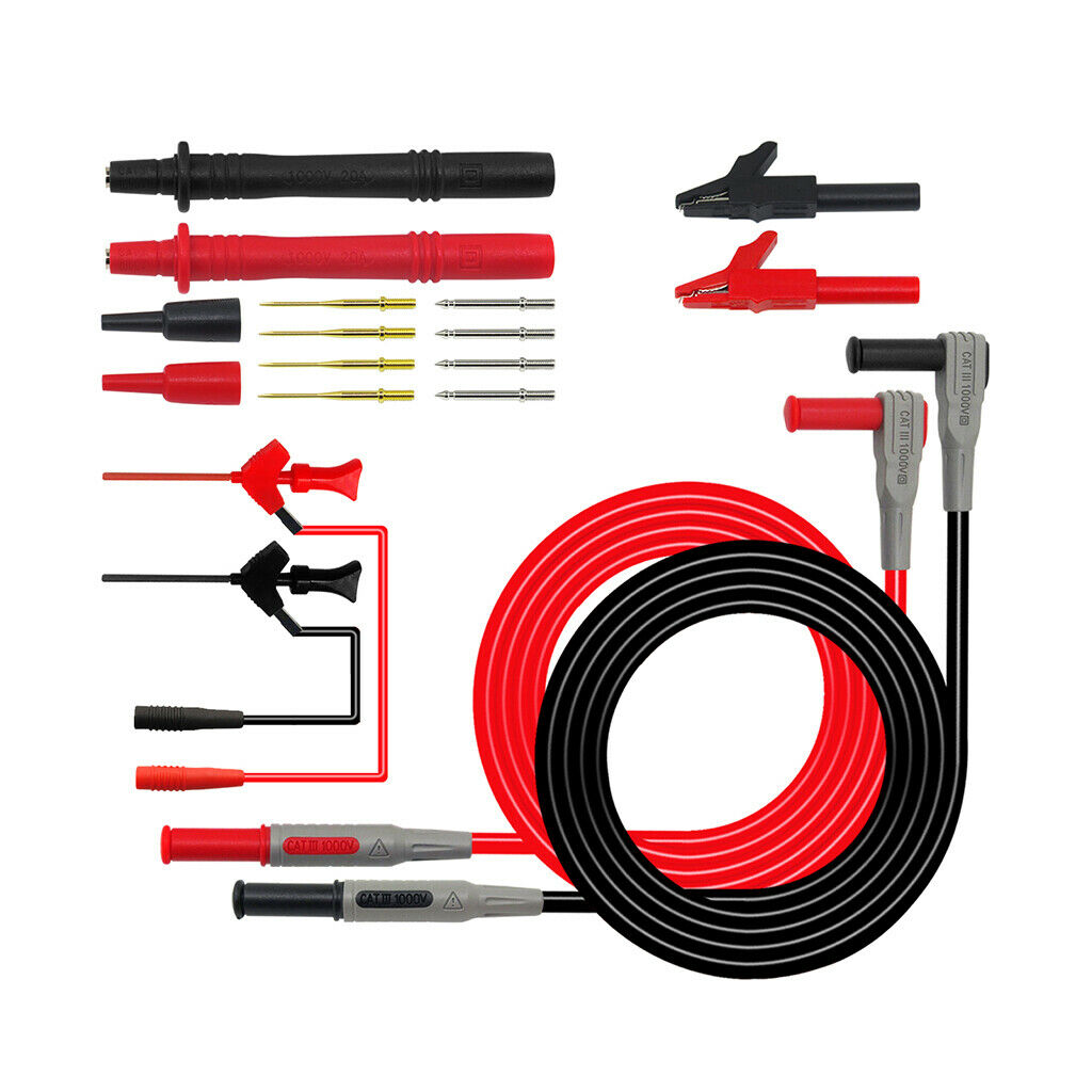 16pcs Digital Multimeter Probe Test