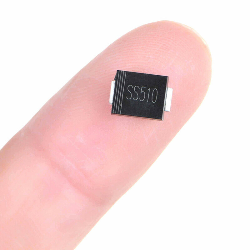 50pcs SS510 SR5100 SMC 5A/100V DO-214AB Chip Schottky Diodes Surface Mou.l8