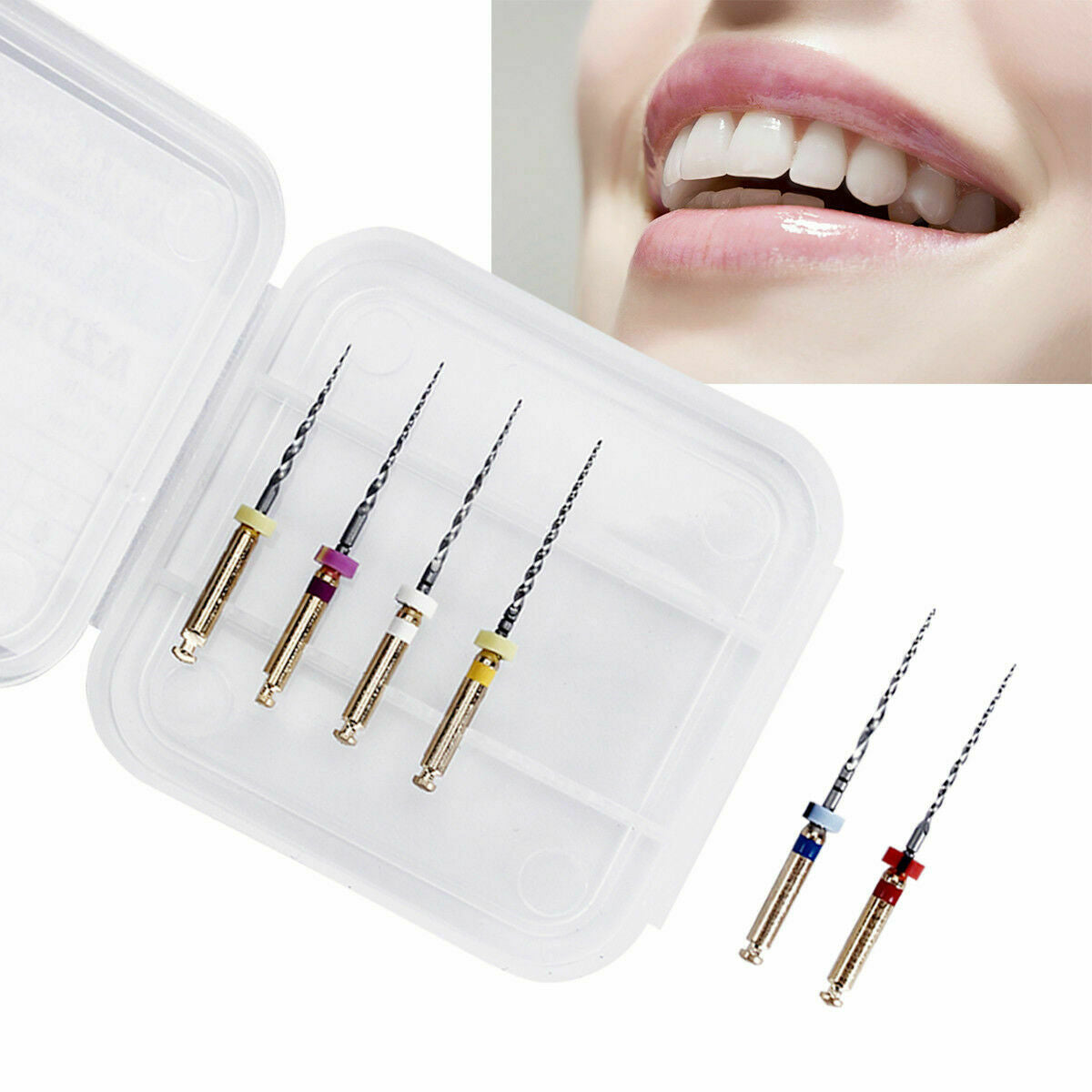 30 X Dental Endodontic Super Taper Rotary File Root Canal Engine Use SX-F3 21MM