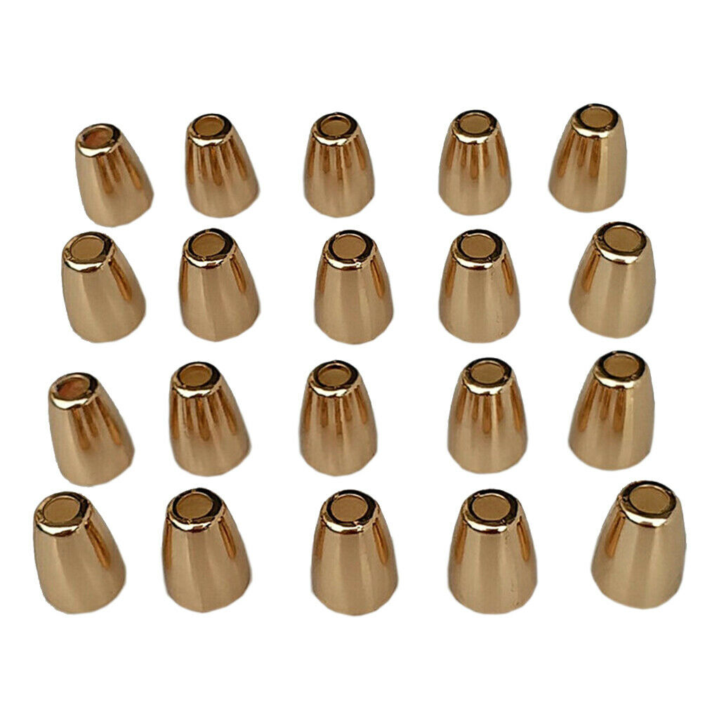 20pcs   Metal   Zinc   Alloy   Bell   Stoppers   Cord   End   Lock   for