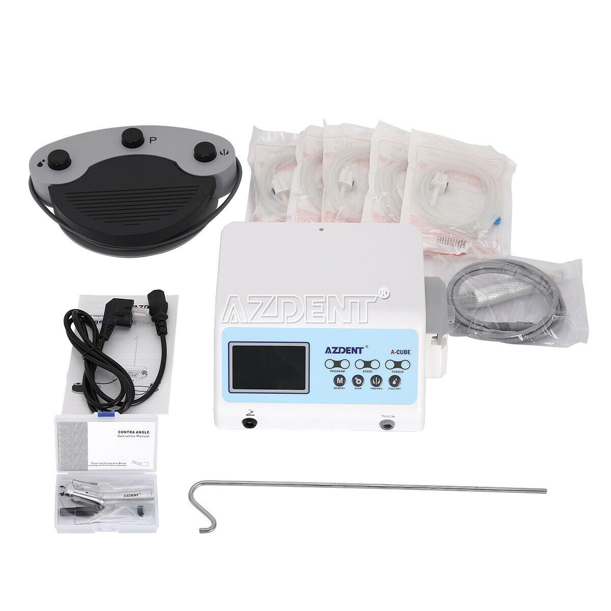 Dental A-CUBE Implant System Surgical Brushless Motor + 20:1 Handpiece USA