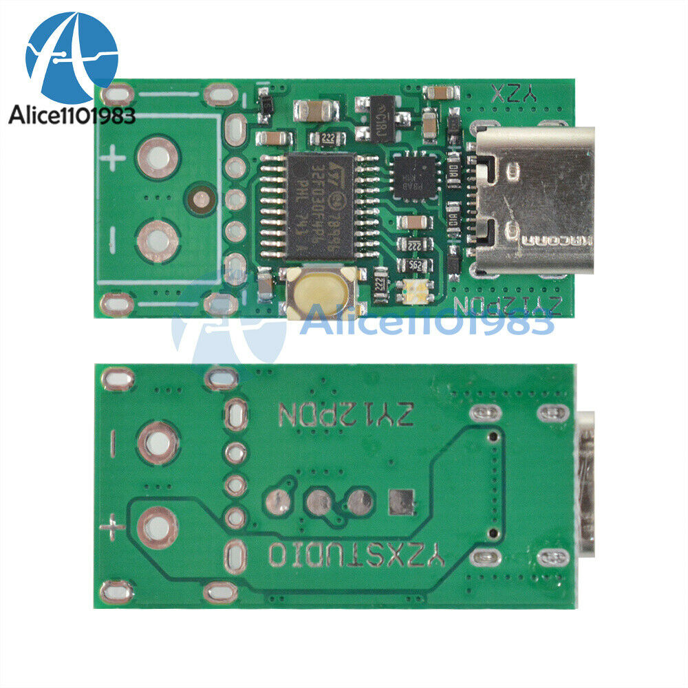 Type-C PD2.0 3.0 to DC Decoy Fast Charge Detection Module Trigger Poller